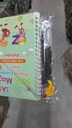 Sank Magic Practice Copybook (4 BOOKS,1 PEN,1 GRIP,10 REFILL) Pack of 1